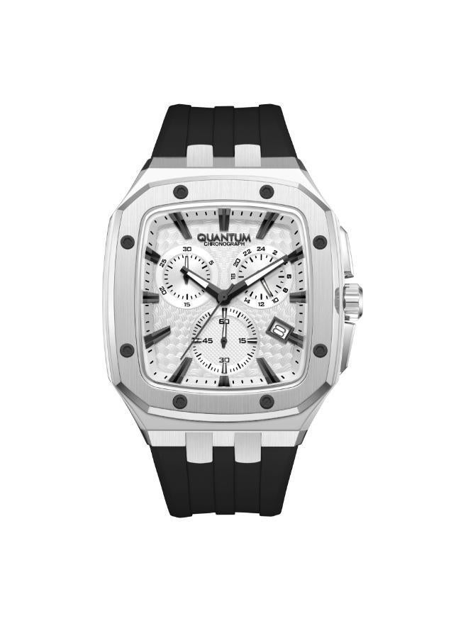 Quantum Men's Silicone Analog Watch HNG1033.331 - 44 mm - Image 1